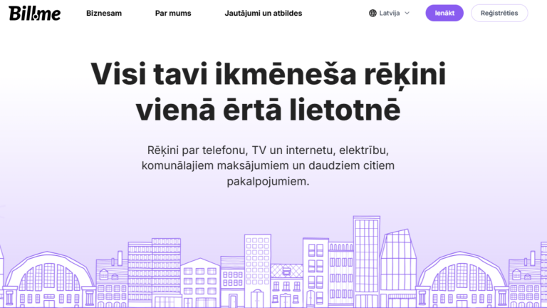 Bill.me reģistrācijas pamācība