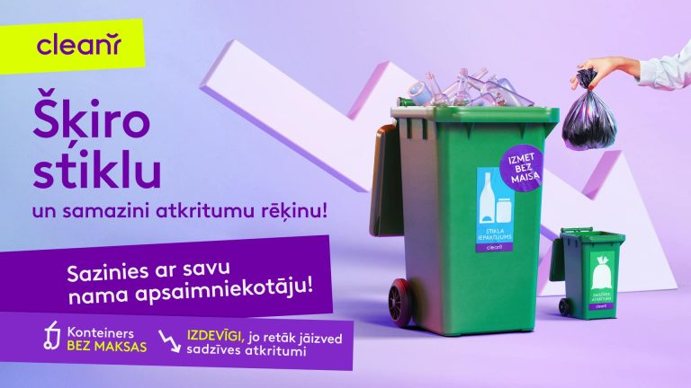 Atkritumu šķirošana – ilgtspējīgas saimniekošanas pamats