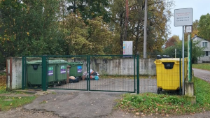 No 1. novembra trīs Ķekavas atkritumu konteineru laukumos vairs nevarēs novietot lielgabarīta atkritumus